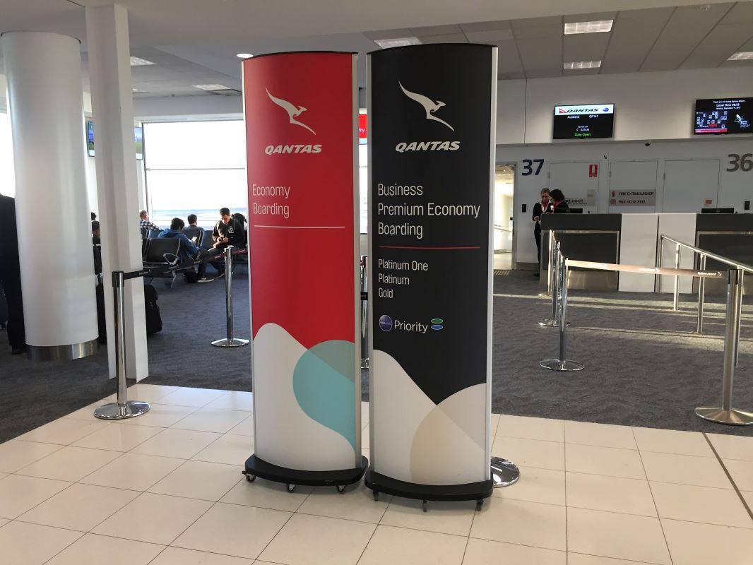Qantas tries new boarding process to reduce delays