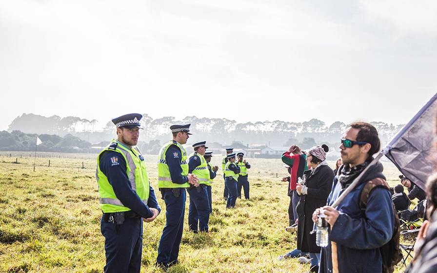 Fletcher ‘allowing space’ for talks at Ihumātao