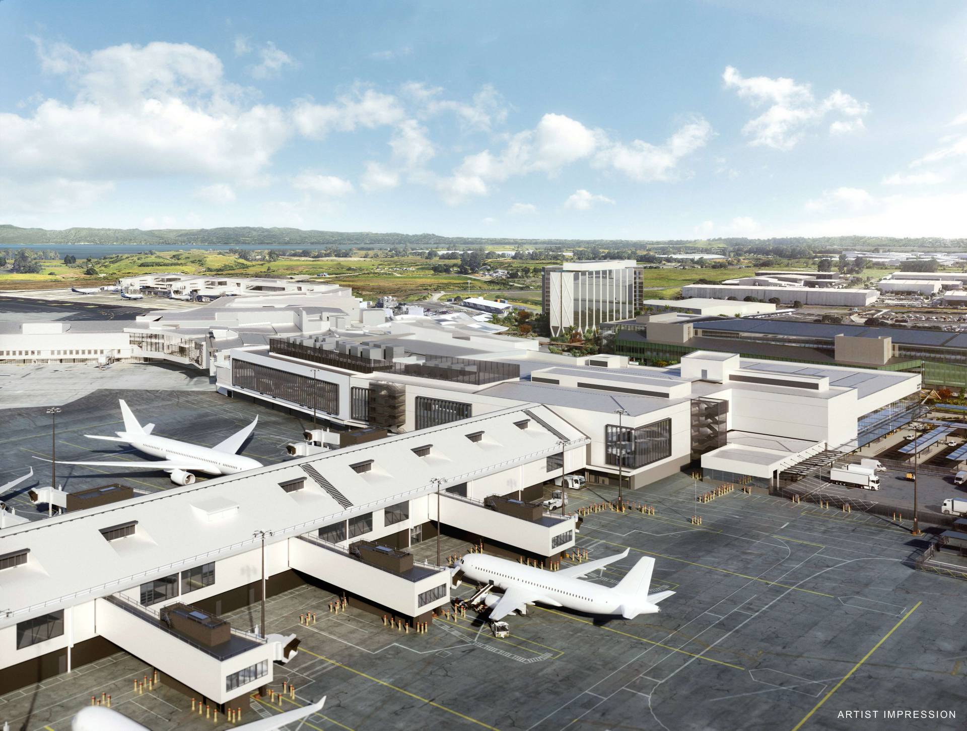 Auckland Airport promises no gold and marble at new terminal
