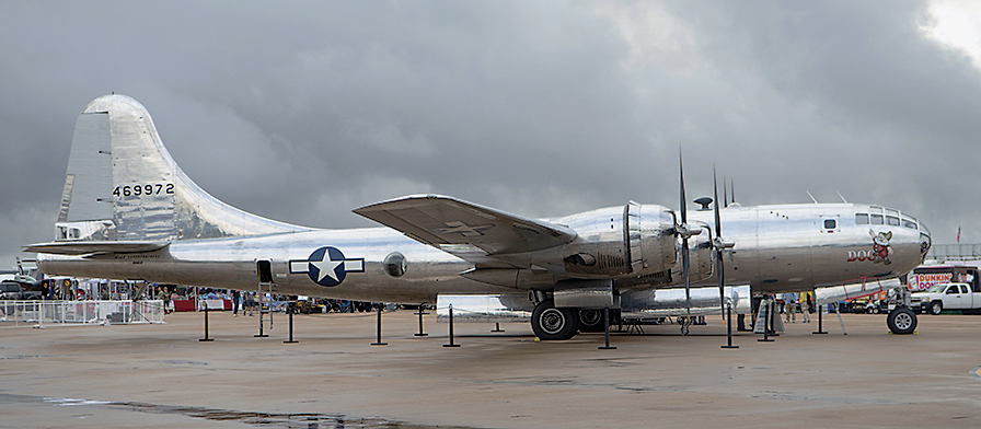 The B-29 was the most complicated and technically sophisticated aircraft project of WWII and had a long gestation. 44-69972 is one of only two airworthy examples in the world today, Photo: Peter Foster