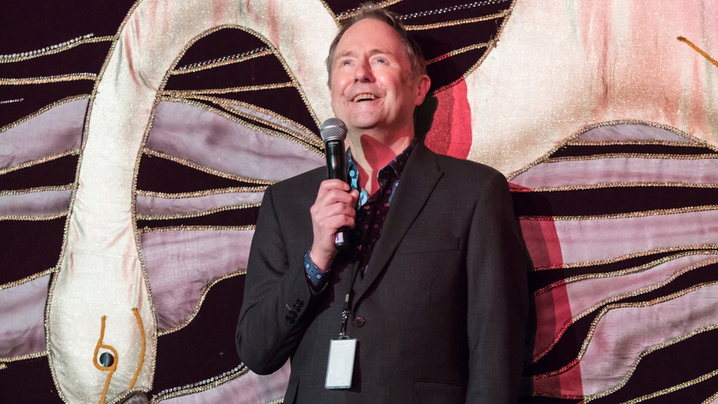 Bill Gosden in one of his last film festival appearances.