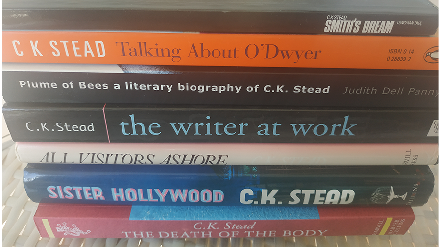 Collection of CK Stead's books