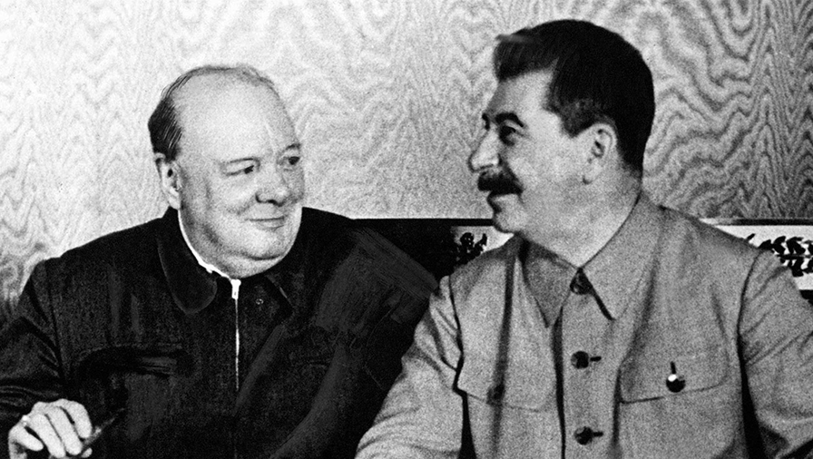 Churchill and Stalin 1942
