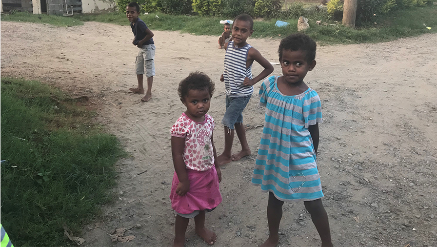 Fijian children