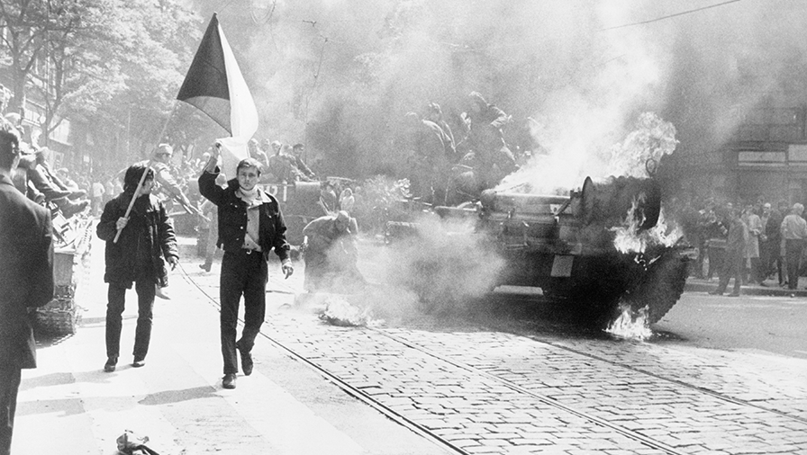 The Soviet invasion in 1968 ended the brief Prague Spring.