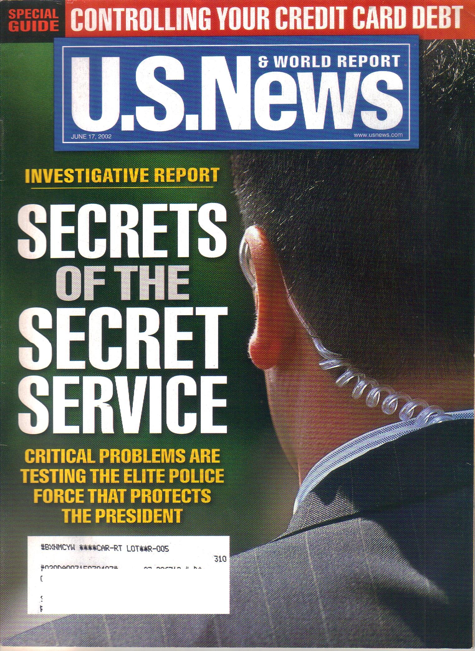 US News & World Report cover story, June 17, 2002.