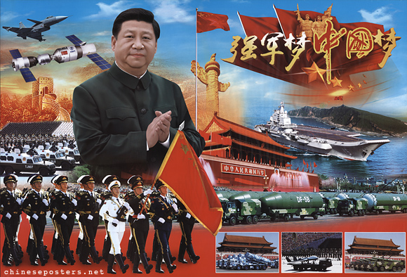 Xi-Jinping's 'dream' is Chinese military strength on land and in space