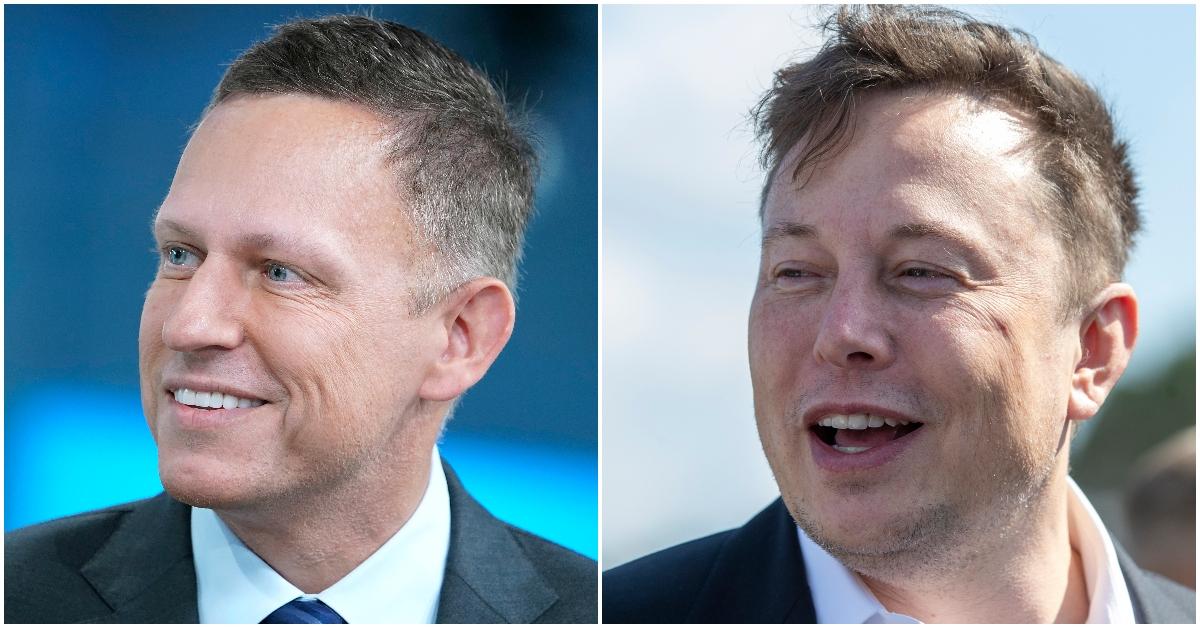 Elon Musk and Peter Thiel