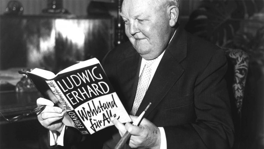 Ludwig Erhard was the creator of Germany’s post-1945 economic ‘miracle’