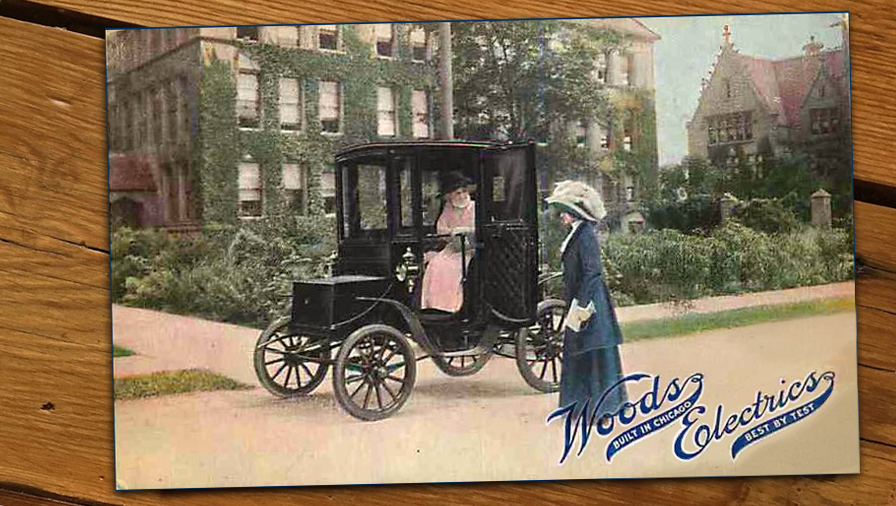 Women were the target market for early electric cars
